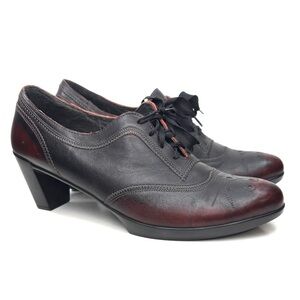 NAOT Lako Aura Wingtip Oxford Heels | 42